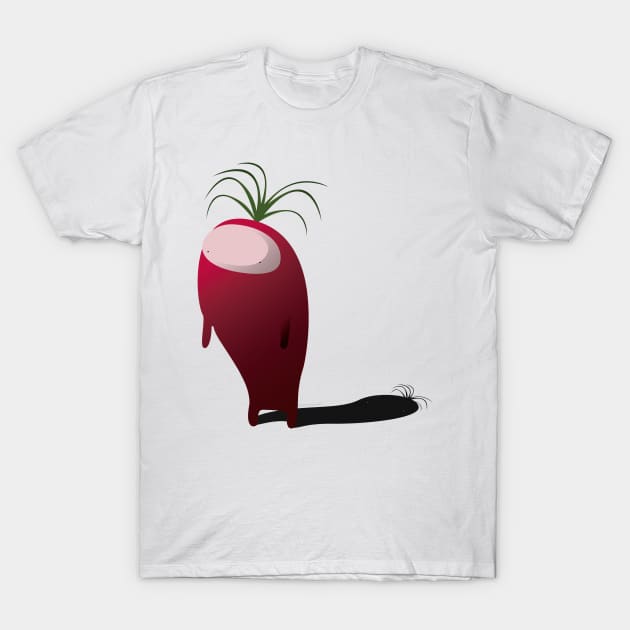 Radish T-Shirt by NetJan